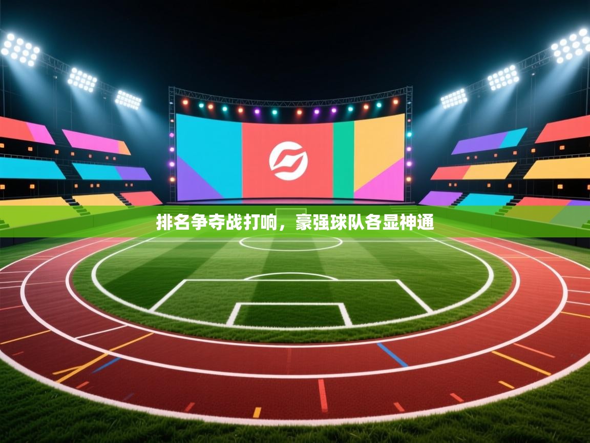排名争夺战打响，豪强球队各显神通  第1张